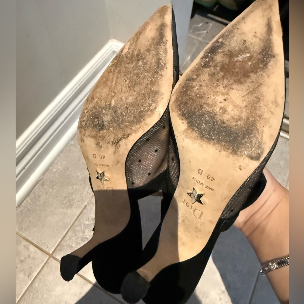 Authentic Dior Slingback Heels - Picture 4 of 6